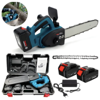 Ланцюгова пила з двома акумуляторами 48V (безщіткова) – Потужний і мобільний інструмент для ефективного різання